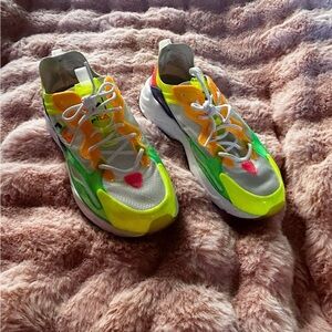 Fila Bright Neon Athletic Shoes